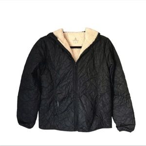 Disney Parks Quilted Mickey Mouse Jacket with hood Sz XL